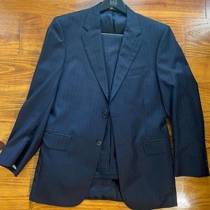 Jos. A Bank Signature Gold Pin Stripe Suit 38R